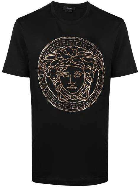 farfetch versace tshirt|farfetch versace clothing.